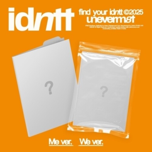 Idntt Unevermet - Random Cover - CD Album