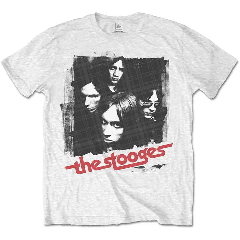Iggy & The Stooges Four Faces White