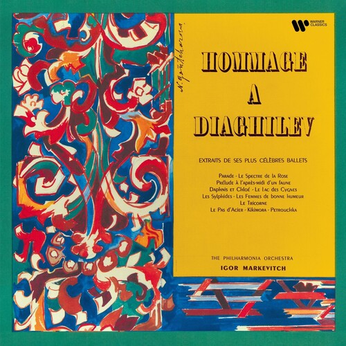 Igor Markevitch Hommage � Diaghilev - Triple Record Album - Vinyl LP