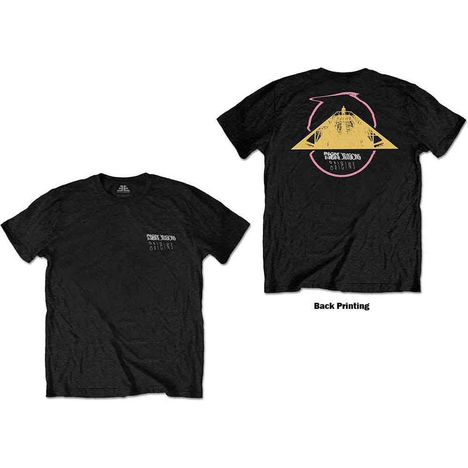 Imagine Dragons Triangle Logo Black