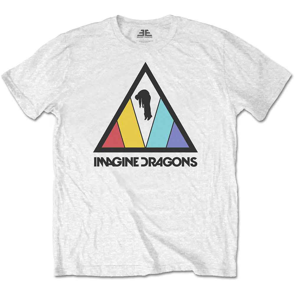 Imagine Dragons Triangle Logo White