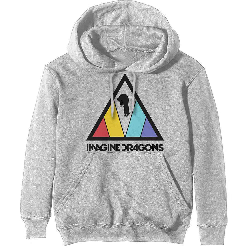 Imagine Dragons Triangle Logo White