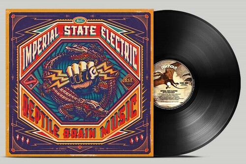 Imperial State Electric Reptile Brain Music - Record Album - Vinyl LP