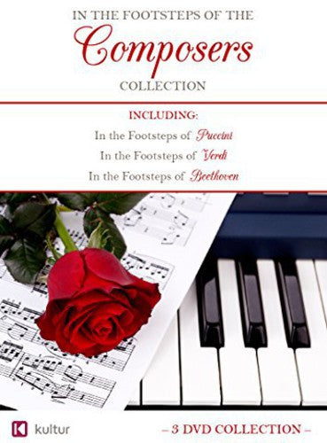 In the Footsteps of the Great Composers Collection - 3-Disc DVD Set