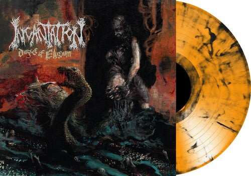 Incantation Dirges of Elyzium - Record Album - Vinyl LP
