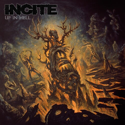 Incite Up in Hell - Record Album - Vinyl LP