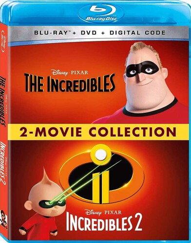 Incredibles / Incredibles 2: 2-Movie Collection The Incredibles / Incredibles 2: 2-Movie Collection - 6-Disc Blu-Ray Set