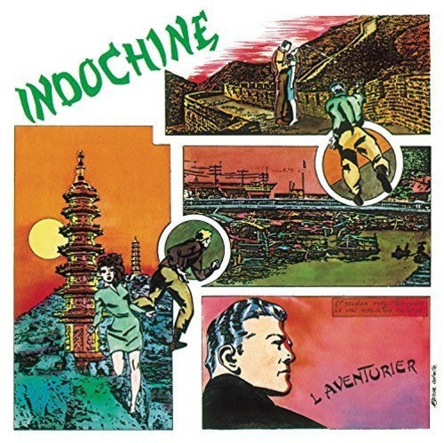 Indochine L'aventurier - Record Album - Vinyl LP