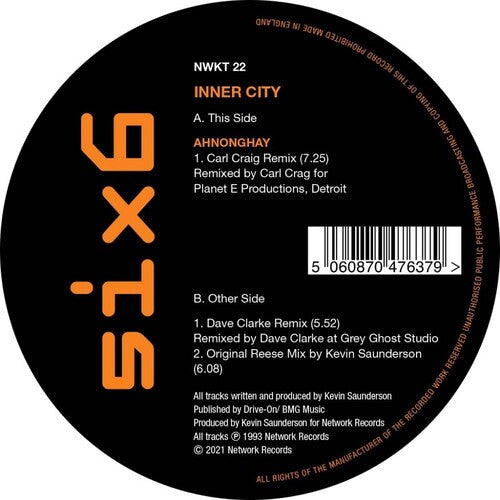 Inner City Ahnonghay - Record Album - Vinyl LP