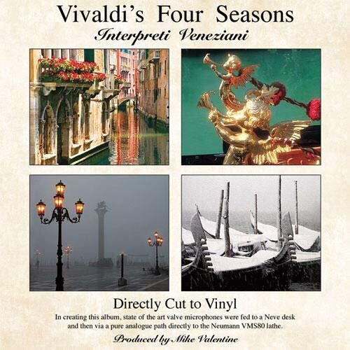 Interpreti Veneziani Chamber Orchestra Vivaldi the Four Seasons - Record Album - Vinyl LP