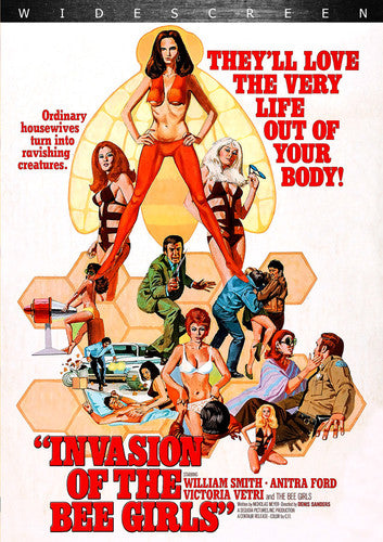 Invasion Of The Bee Girls - DVD