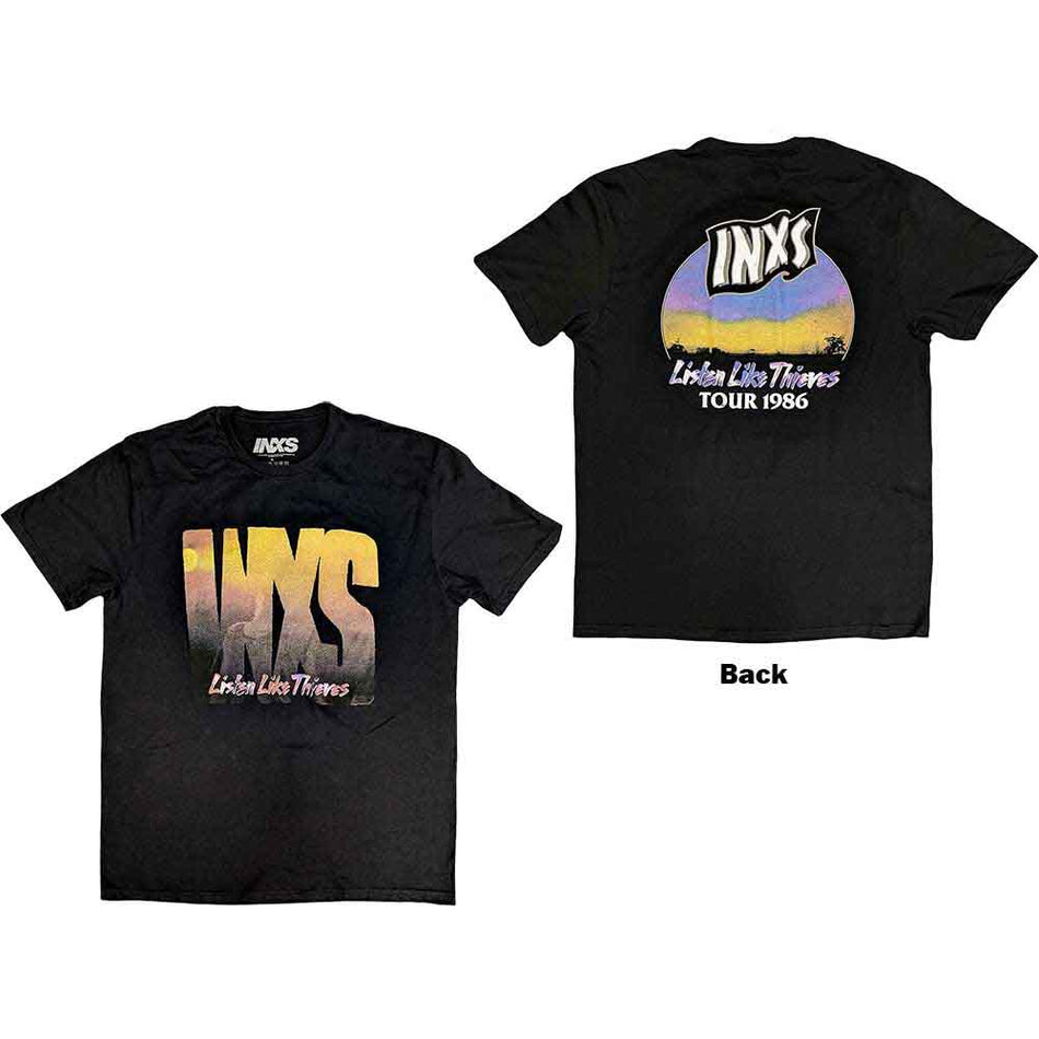 INXS Listen Like Thieves Tour Black