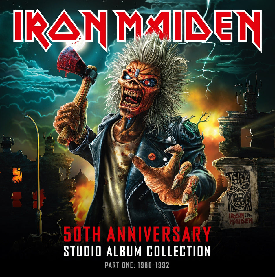 Iron Maiden 50Th Anniversary Studio Album Collection, Part One: 1980-1992 [Multicolor 10 LP Box Set]
