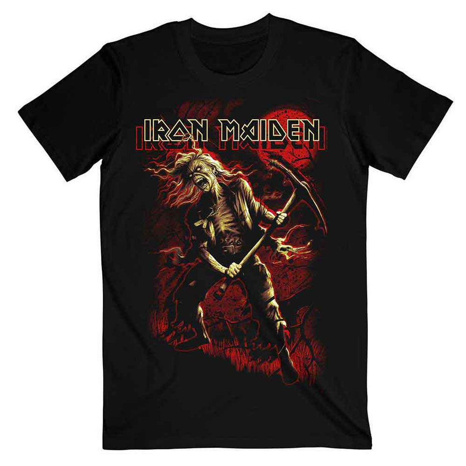 Iron Maiden Benjamin Breeg Red Graphic Black