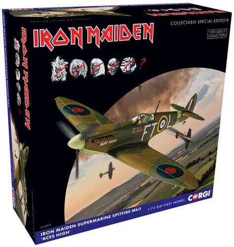 Iron Maiden Corgi Iron Maiden - Supermarine Spitfire MKII Aces High 1:72 Scale Diecast