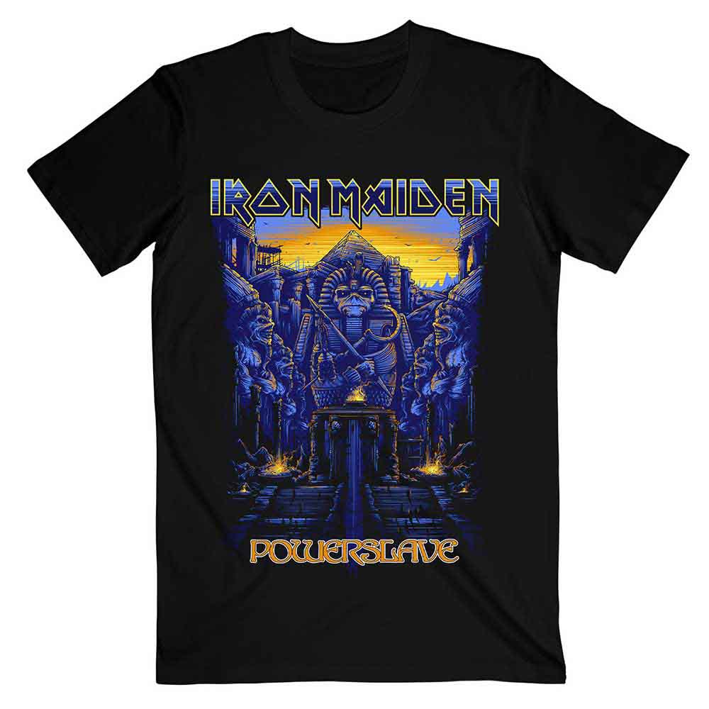 Iron Maiden Dark Ink Powerslaves Black