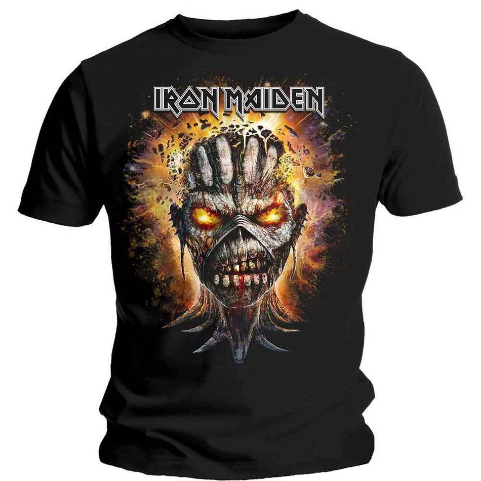 Iron Maiden Eddie Exploding Head Black