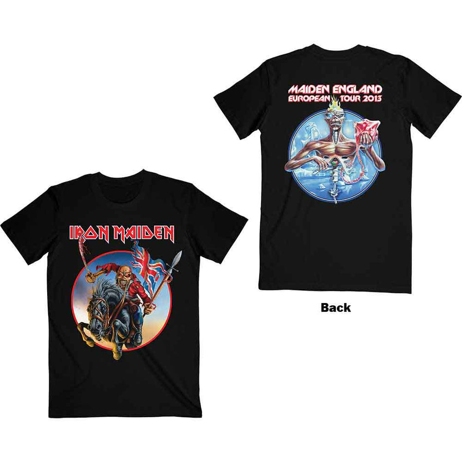 Iron Maiden Euro Tour Black