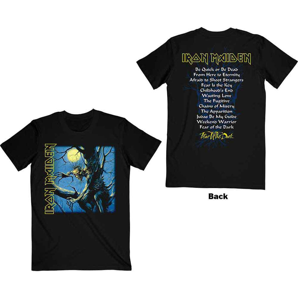 Iron Maiden Fear of the Dark Album Tracklisting Black