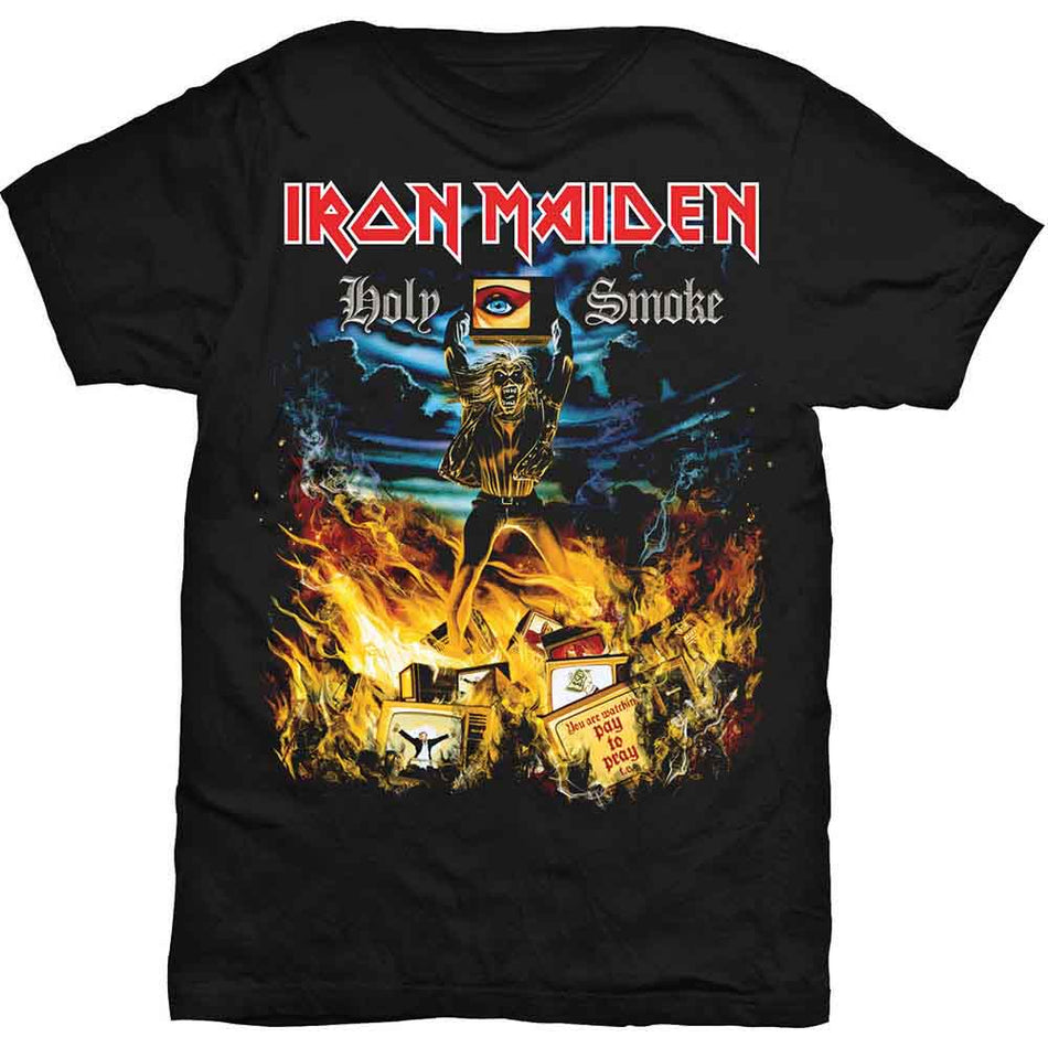 Iron Maiden Holy Smoke Black