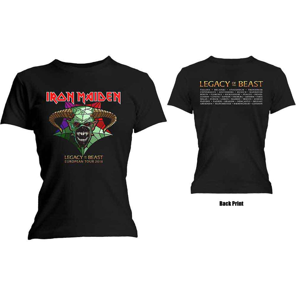 Iron Maiden Legacy of the Beast Tour Black
