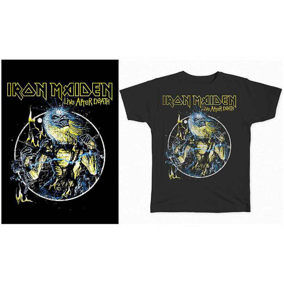 Iron Maiden Live After Death Black