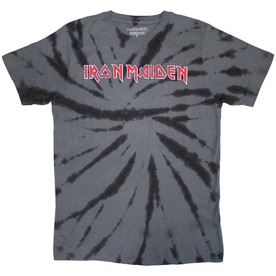 Iron Maiden Logo Grey