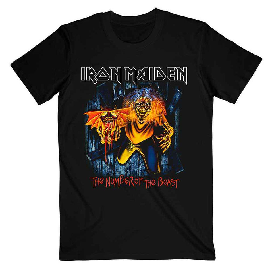 Iron Maiden Number Of The Beast Eddie Panel Burst Black