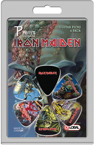 Iron Maiden Perri's - Iron Maiden - Albums - Guitar Picks (6 Pack)