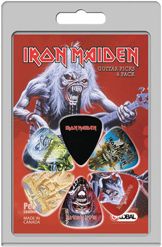 Iron Maiden Perri's - Iron Maiden - Eddie Biker - Guitar Picks (6 Pack)
