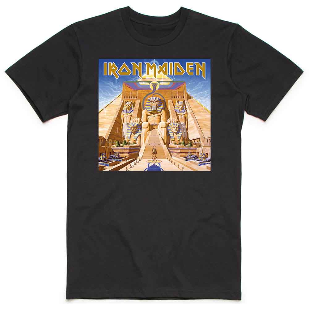 Iron Maiden Powerslave Album Cover Box Black