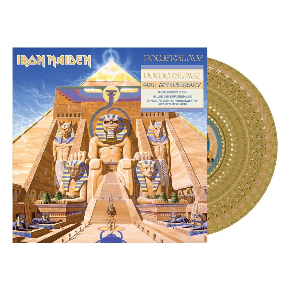 Iron Maiden Powerslave (Limited Edition, Zoetrope, Anniversary Edition, Remastered) [Import]