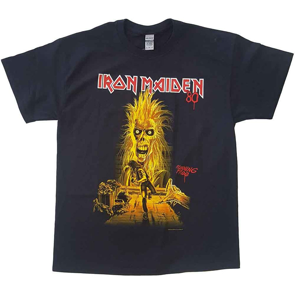 Iron Maiden Running Free Black