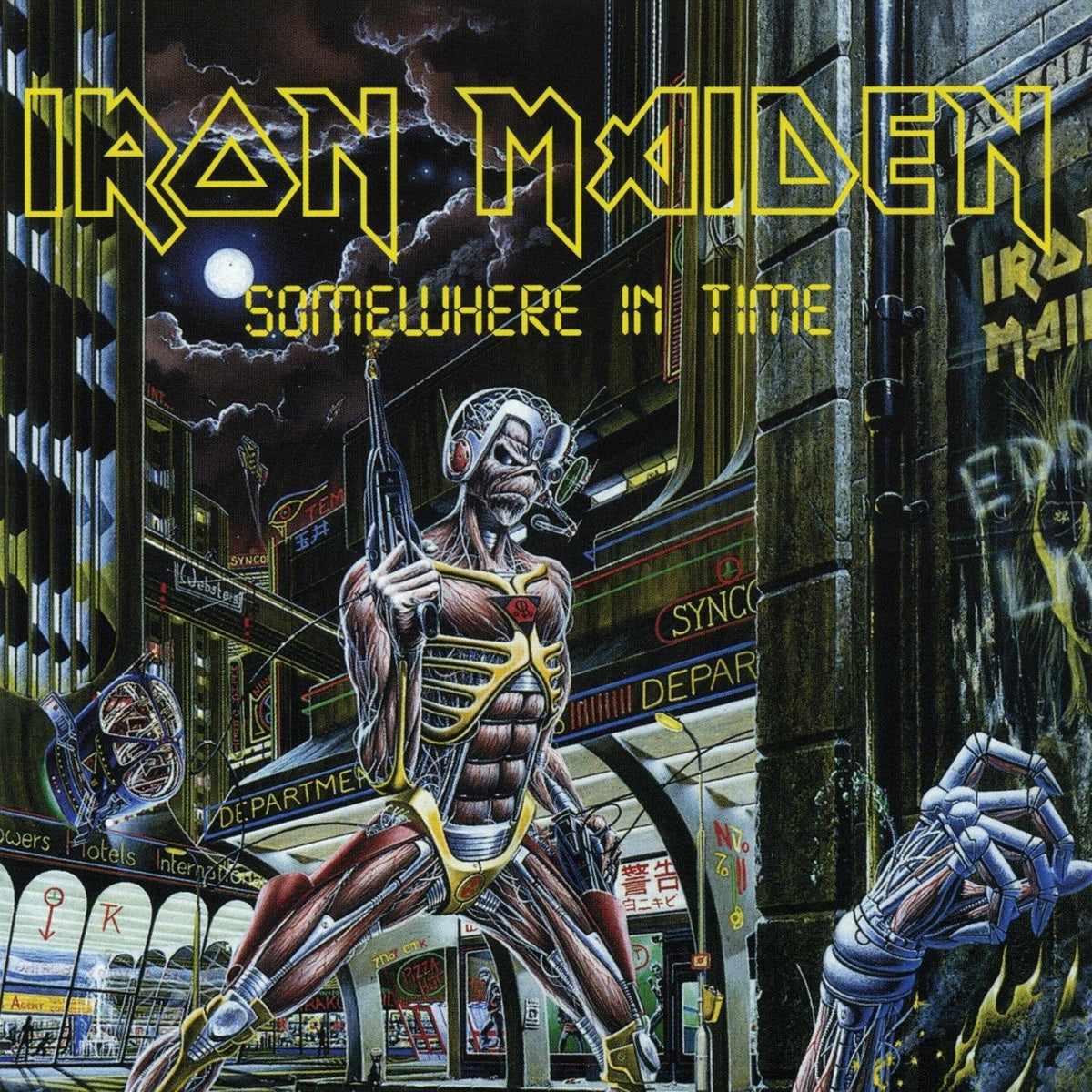 Iron Maiden Somewhere in Time (40th Anniversary Edition) [Oxblood Red Colored Vinyl)