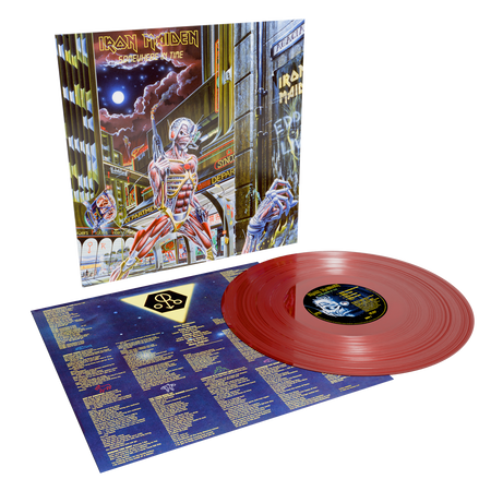 Iron Maiden Somewhere in Time (40th Anniversary Edition) [Oxblood Red Colored Vinyl)