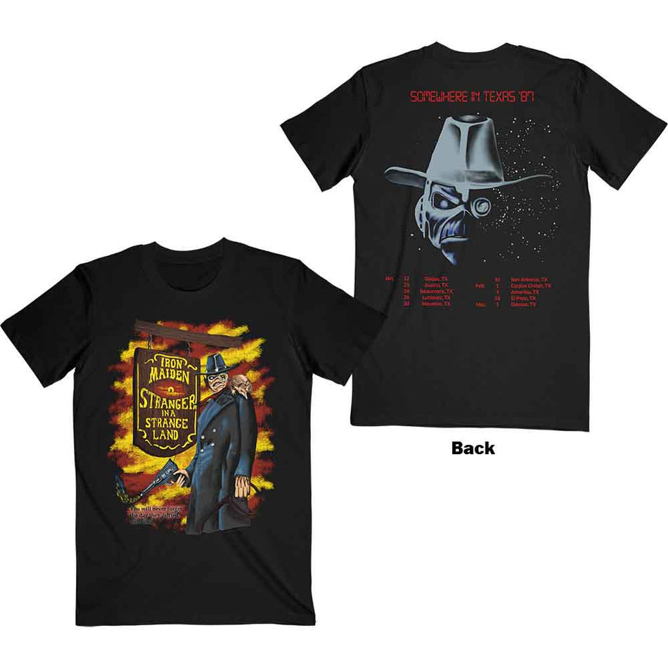 Iron Maiden Stranger In A Strange Land Black