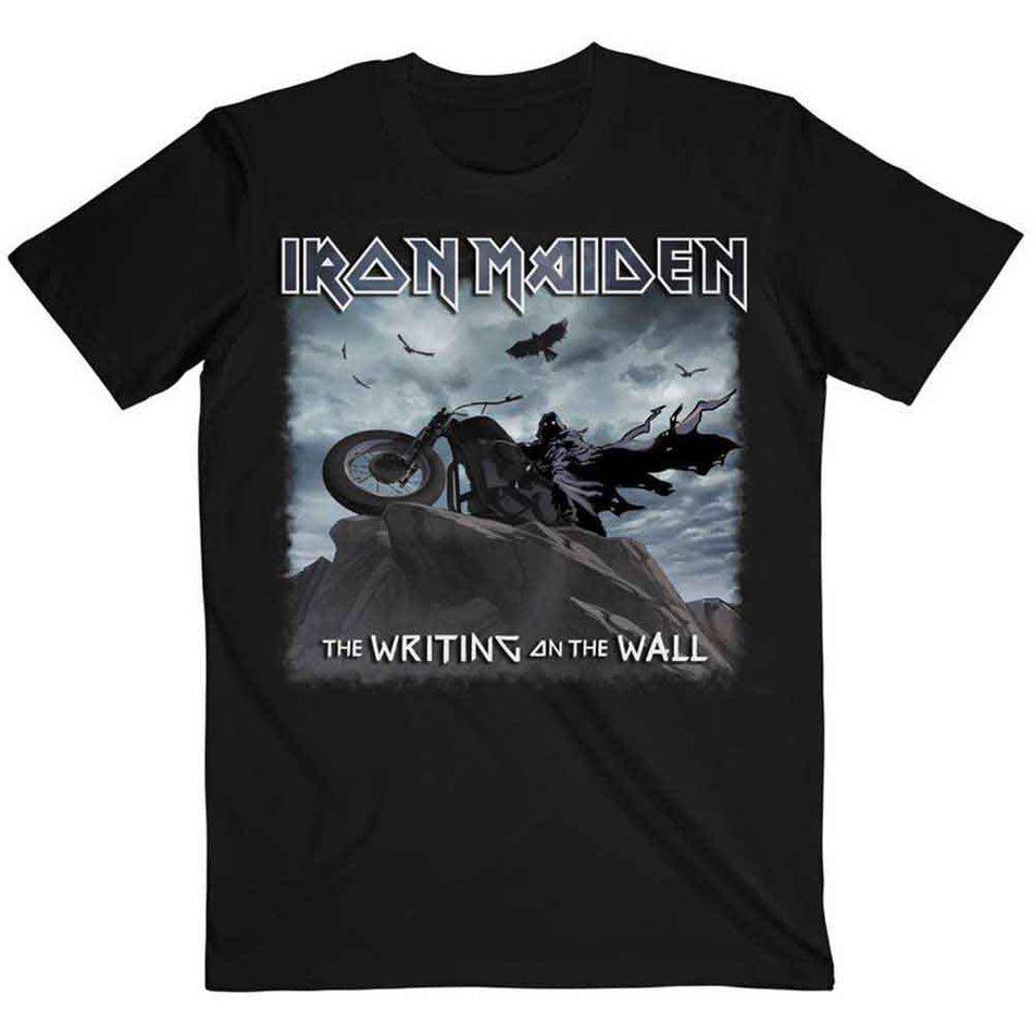 Iron Maiden The Writing on the Wall Single Cover Black