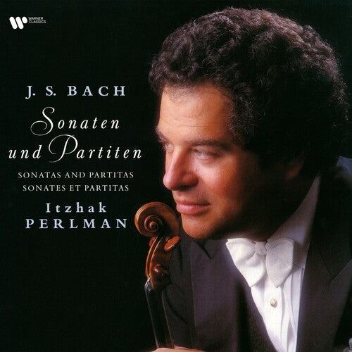 Itzhak Perlman Bach: Sonatas & Partitas For Solo Violin - Triple Record Album - Vinyl LP