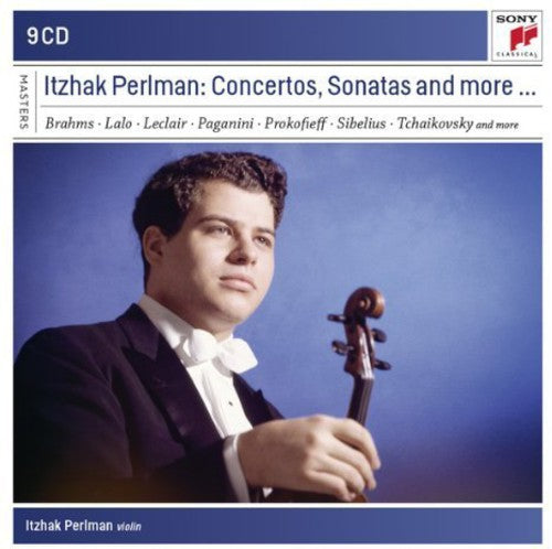 Itzhak Perlman Plays Concertos & Sonatas - 9-Disc CD Album