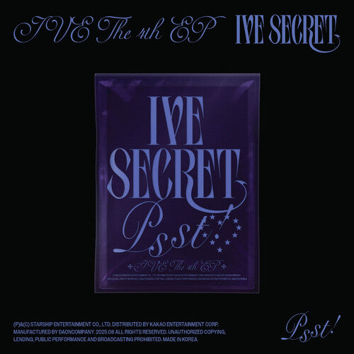 Ive Ive Secret (Psst!Ver.) Ive The 4th EP - CD Album