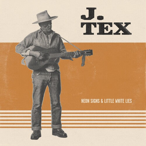 J. Tex Neon Signs & Little White Lies (Orange Vinyl) - Record Album - Vinyl LP