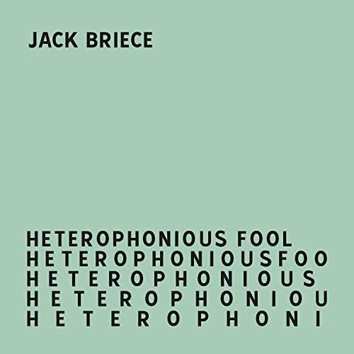 Jack Briece Heterophonious Fool - Record Album - Vinyl LP