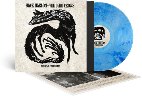 JACK HARLON & THE DEAD CROWS Inexorable Opposites - Blue - Record Album - Vinyl LP
