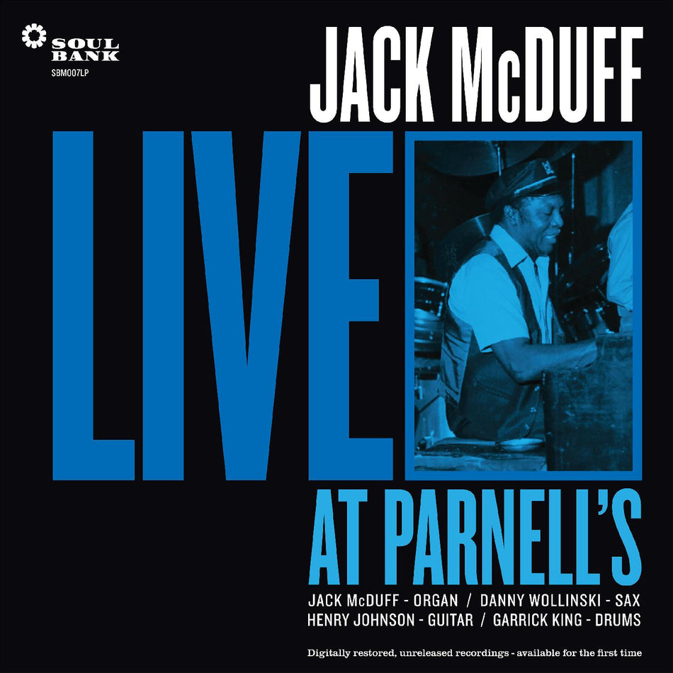 Jack McDuff Live at Parnellâ€™s