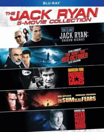 Jack Ryan 5-Movie Collection The Jack Ryan 5-Movie Collection - 5-Disc Blu-Ray Set