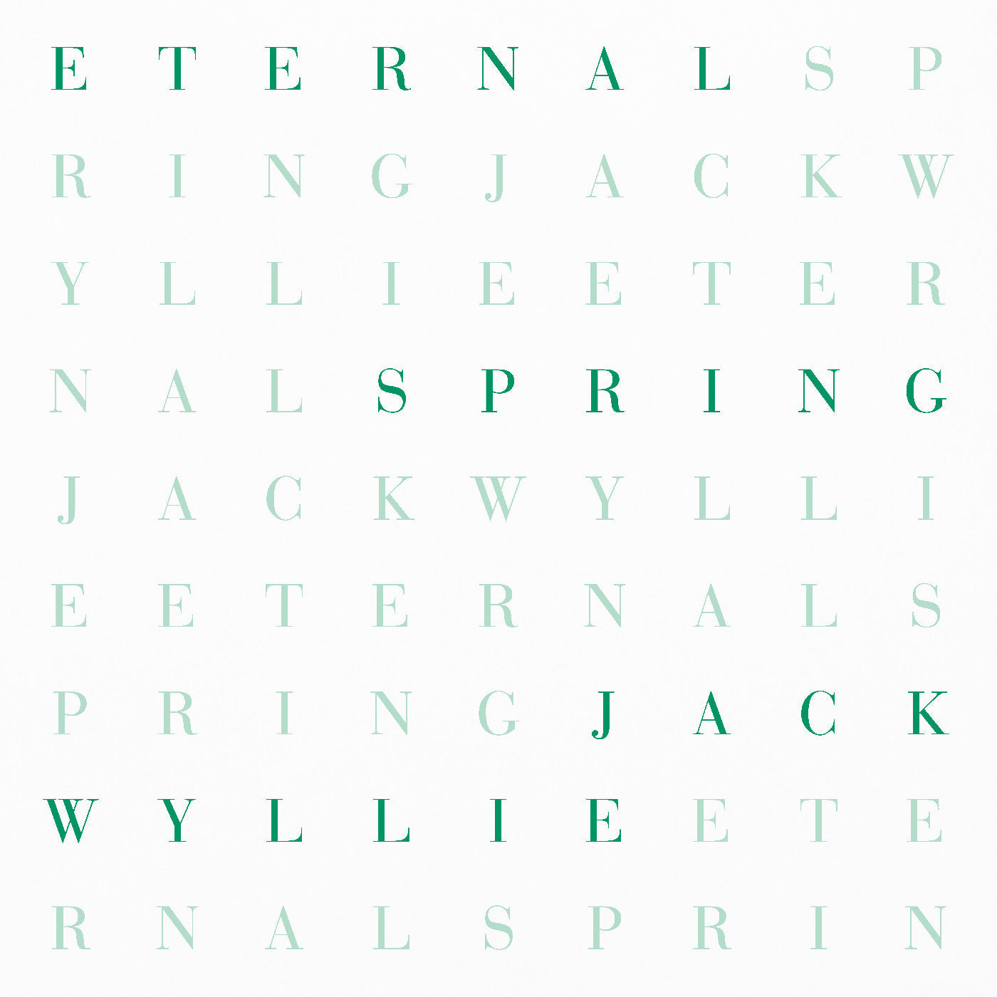 Jack Wyllie Eternal Spring - Record Album - Vinyl LP