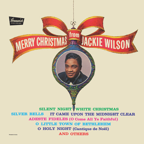 Jackie Wilson Merry Christmas From Jackie Wilson - Record Album - Vinyl LP