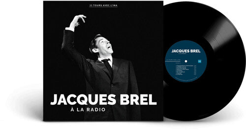 Jacques Brel A La Radio - Record Album - Vinyl LP