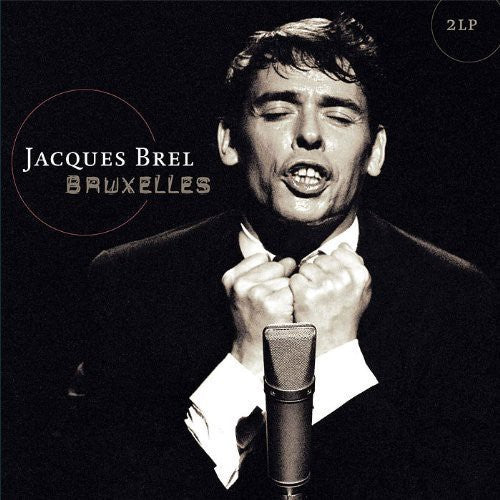 Jacques Brel Bruxelles - Double Record Album - Vinyl LP