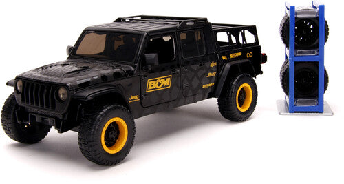 Jada Jt 1/24 2020 Jeep Gladiator with Rack (Black) Just Trucks - 1:24 2020 Jeep Gladiator Die-Cast Truck with Rack (Black) - CD Album